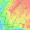 Kryzhanivka topographic map, elevation, terrain