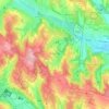 Milestii Mici topographic map, elevation, terrain