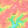 Juvigny topographic map, elevation, terrain
