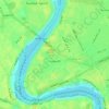 Adhamiyah topographic map, elevation, terrain