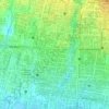 Wirobrajan topographic map, elevation, terrain