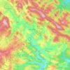 Breaza topographic map, elevation, terrain
