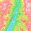 Soazza topographic map, elevation, terrain