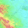 Batang Merangin topographic map, elevation, terrain