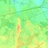 Rakvere linn topographic map, elevation, terrain