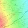 Piscina topographic map, elevation, terrain