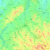 Yitong Manchu Autonomous County topographic map, elevation, terrain