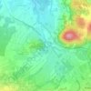 Ciszyca topographic map, elevation, terrain