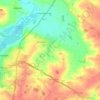 Titchmarsh topographic map, elevation, terrain