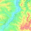 Astaffort topographic map, elevation, terrain