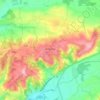 Serpaize topographic map, elevation, terrain