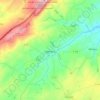 Montbray topographic map, elevation, terrain