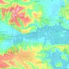 Reserva Extrativista Acaú-Goiana topographic map, elevation, terrain