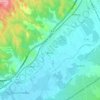 Bernis topographic map, elevation, terrain