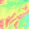 Venha-Ver topographic map, elevation, terrain