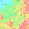 Telang Usan topographic map, elevation, terrain