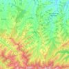 Luthern topographic map, elevation, terrain
