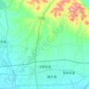 Yudu Subdistrict topographic map, elevation, terrain