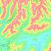 Severn River topographic map, elevation, terrain