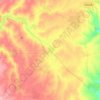 Amzacea topographic map, elevation, terrain