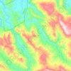 Sabanilla topographic map, elevation, terrain