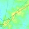 Wara topographic map, elevation, terrain