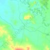 Galore topographic map, elevation, terrain