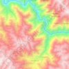 Chinchihuasi topographic map, elevation, terrain