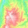 Powderhorn Wilderness Area topographic map, elevation, terrain