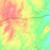 Red Cross topographic map, elevation, terrain