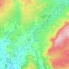 Rylstone topographic map, elevation, terrain