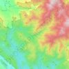 Bungin topographic map, elevation, terrain