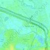Gandhi Vihar topographic map, elevation, terrain