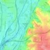 Reading topographic map, elevation, terrain