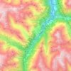 Gurtnellen topographic map, elevation, terrain