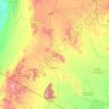 Kajiado Central topographic map, elevation, terrain