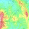 Radicofani topographic map, elevation, terrain