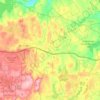 Blooming Grove Township topographic map, elevation, terrain