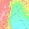 Nasirabad Division topographic map, elevation, terrain