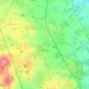 Rennington topographic map, elevation, terrain