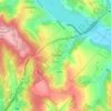 Sociteni topographic map, elevation, terrain