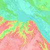 Ukrainka Urban Hromada topographic map, elevation, terrain