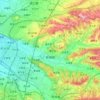 新埔鎮 topographic map, elevation, terrain