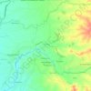 Peñaranda topographic map, elevation, terrain