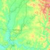 Daviess County topographic map, elevation, terrain