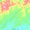 Ryanston topographic map, elevation, terrain