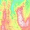 Zitlala topographic map, elevation, terrain