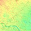 Samastipur topographic map, elevation, terrain