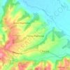 Gornje Nedeljice topographic map, elevation, terrain