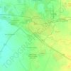 Mary City topographic map, elevation, terrain